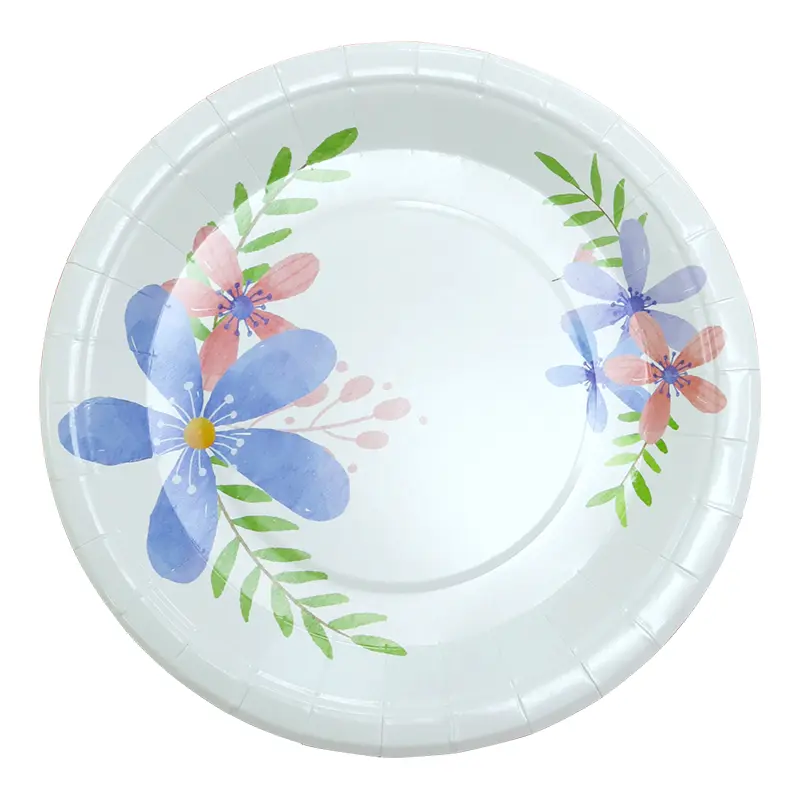 Oljesäkra papperstallrikar
